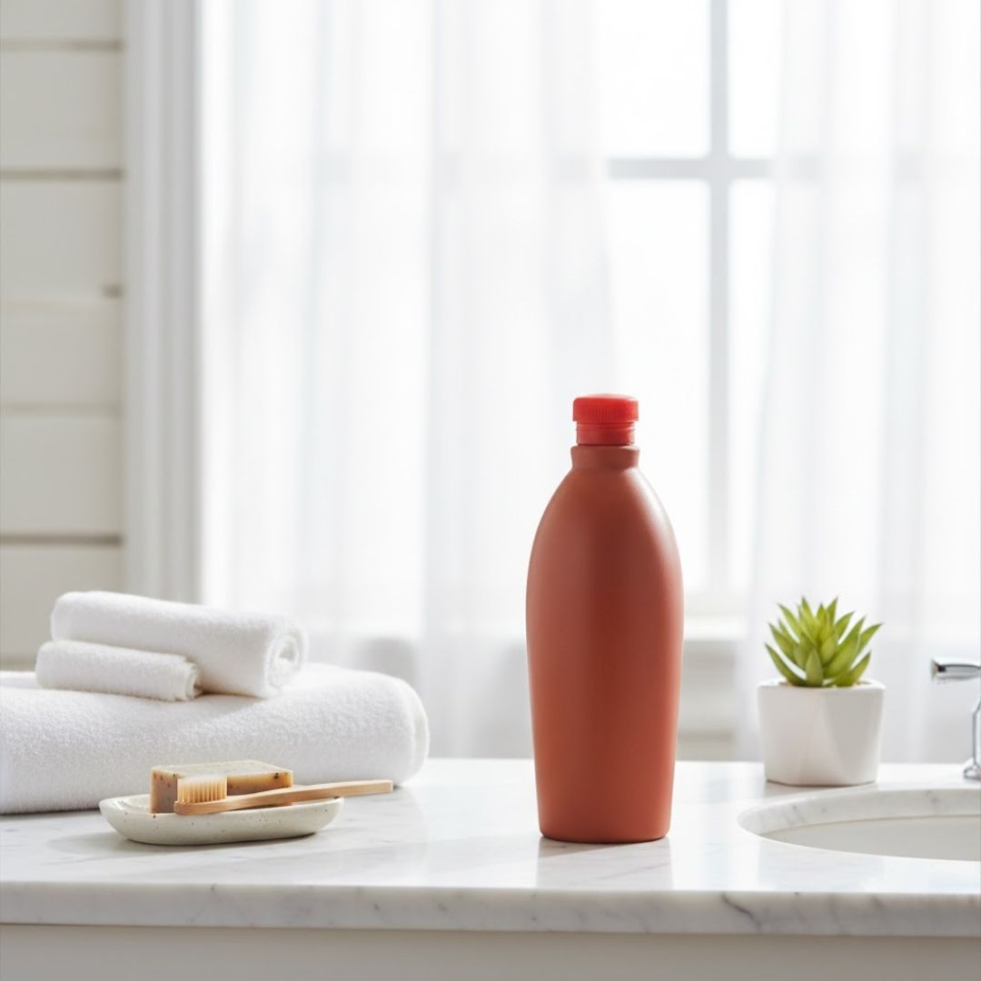 Eco-Friendly Clay Water Bottle for Sustainable Living - 005